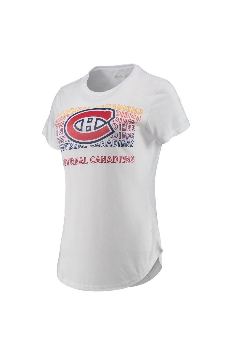 CONCEPTS SPORT Women's Concepts Sport White/Charcoal Montreal Canadiens Sonata T-Shirt & Leggings Set, Alternate, color, White