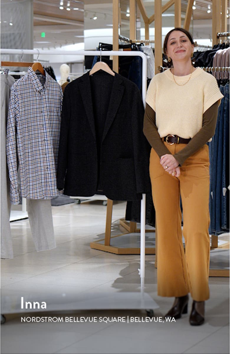 Alfi Textured Knit Sport Coat, sales video thumbnail