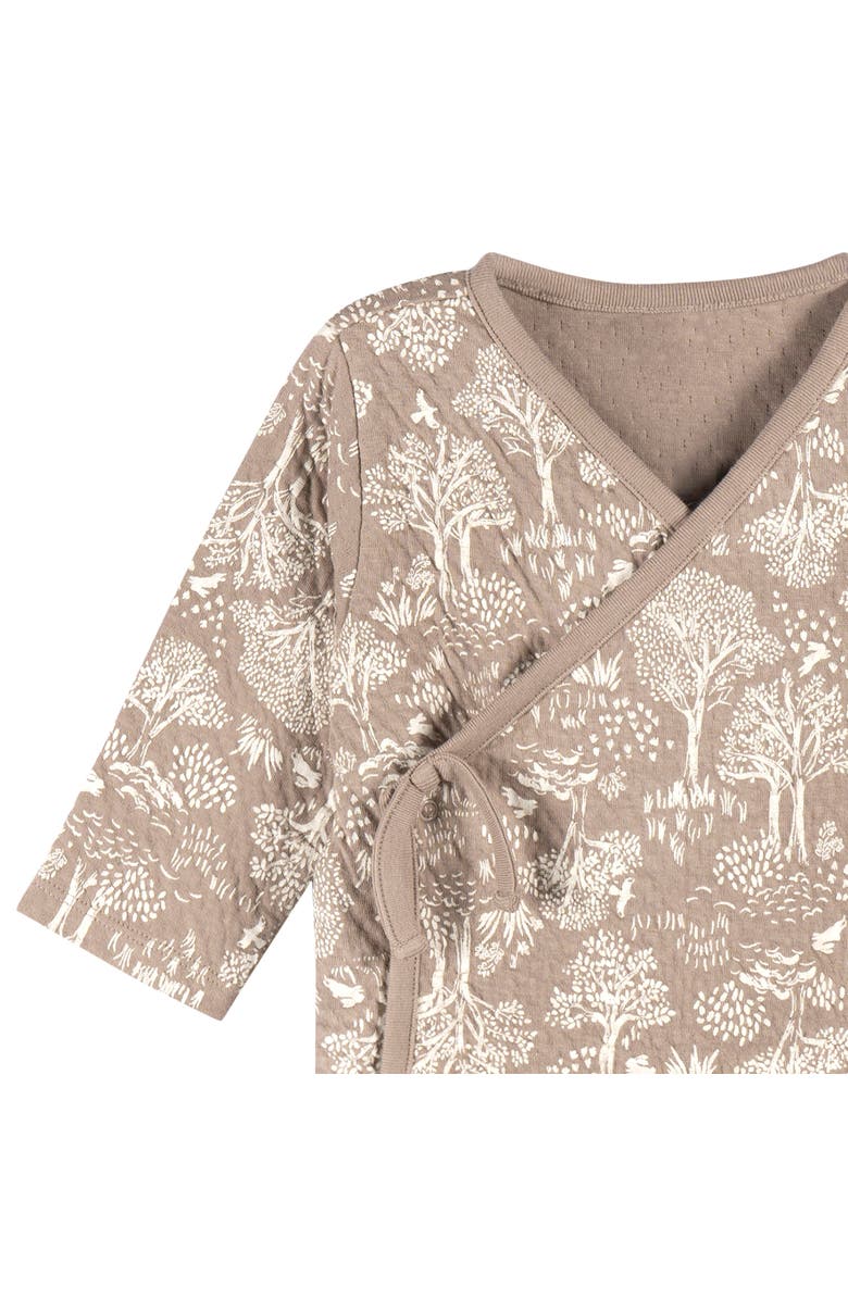 Just Born Quilted Coverall, Alternate, color, Nature