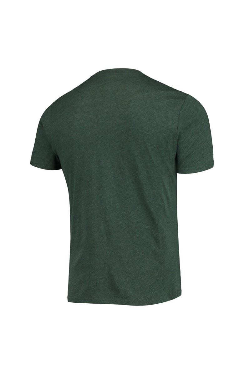 CONCEPTS SPORT Men's Concepts Sport Heathered Charcoal/Green Hawaii Warriors Meter T-Shirt & Pants Sleep Set, Alternate, color, 