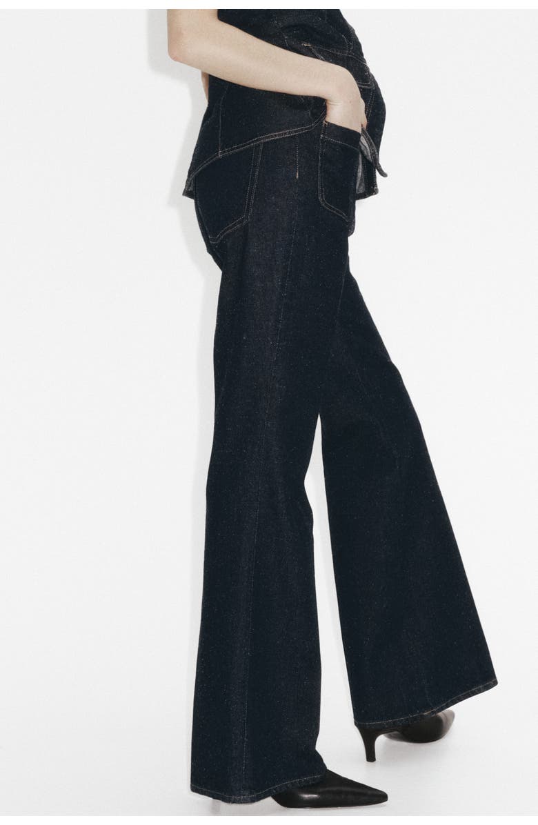 H&M Bootcut High Jeans, Alternate, color, 