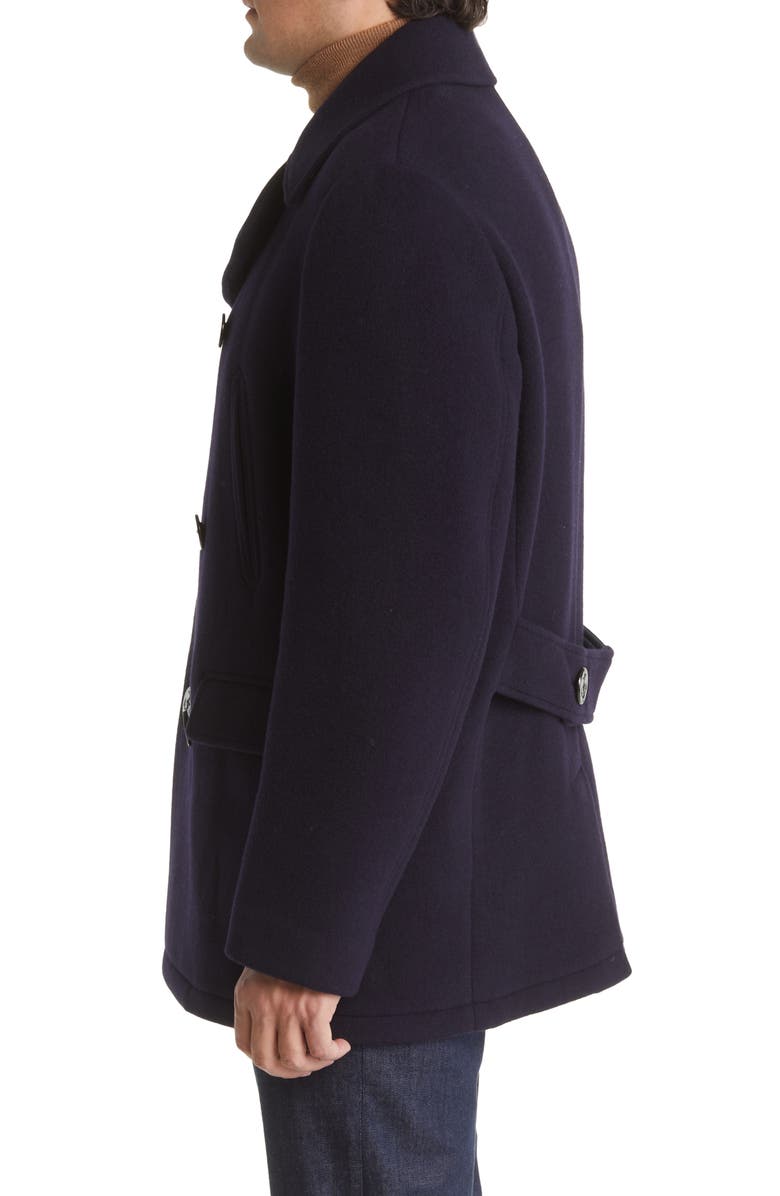 Brooks Brothers New Wool Peacoat, Alternate, color,