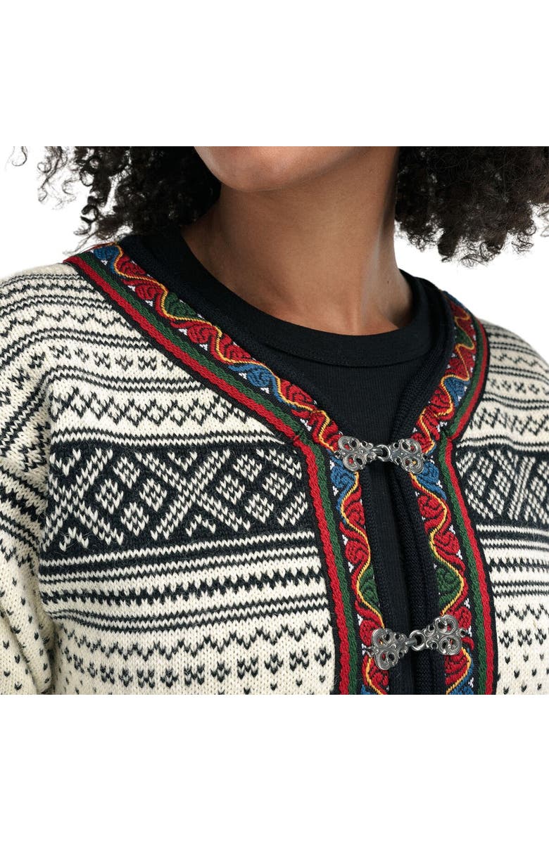 Dale of Norway Setesdal Uni Jacket - Men's, Alternate, color, Off White/Black