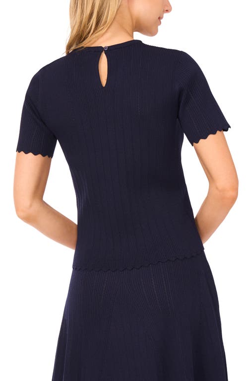 Ted Baker Rib Short Sleeve Sweater