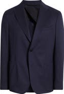 Zanella Samuel Solid Stretch Wool Sport Coat