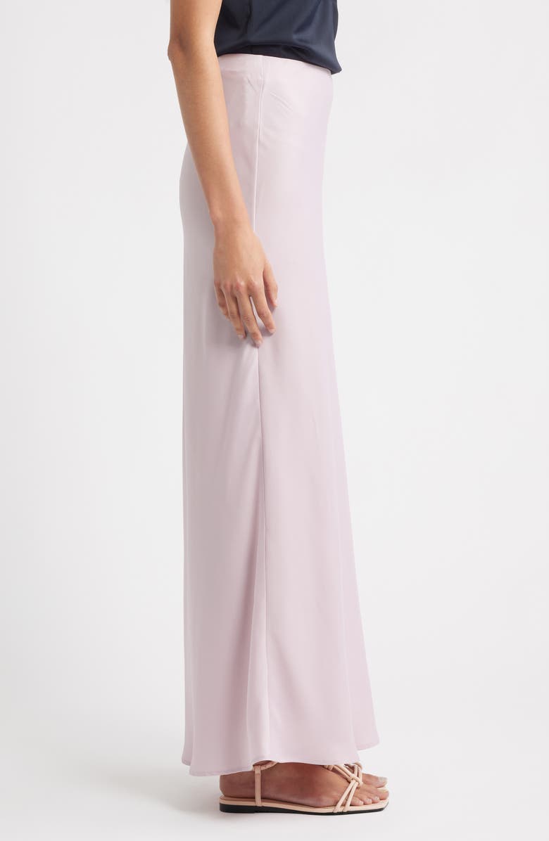 BOSS Orange Visos Satin Maxi Skirt, Alternate, color, Lilac