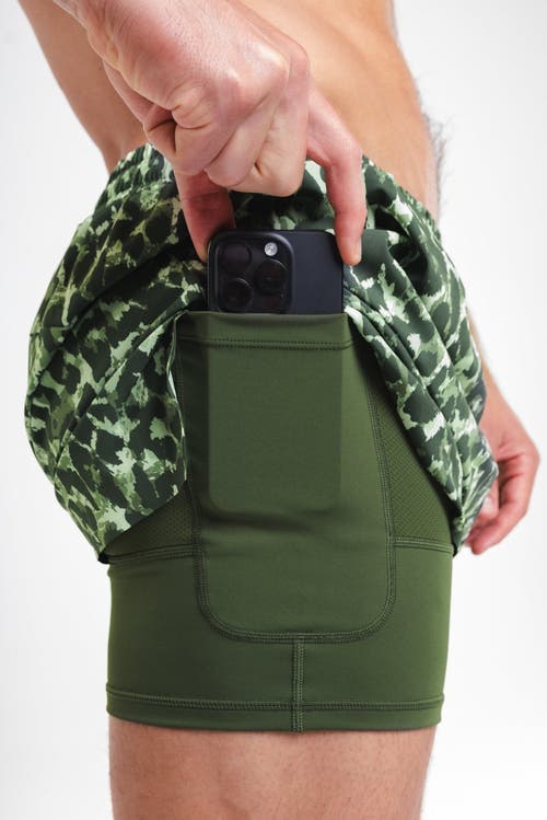 Vitality Prime Sport Short 5" In Green