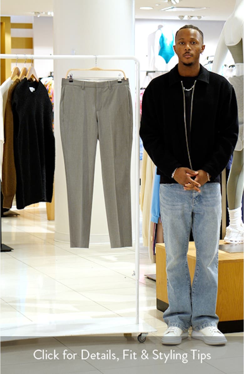 Stretch Superslim Fit Suit Pants, sales video thumbnail