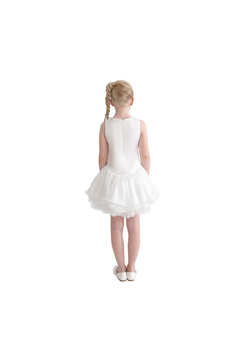 Ameliora Ruffle Skirt Set, Alternate, color, White