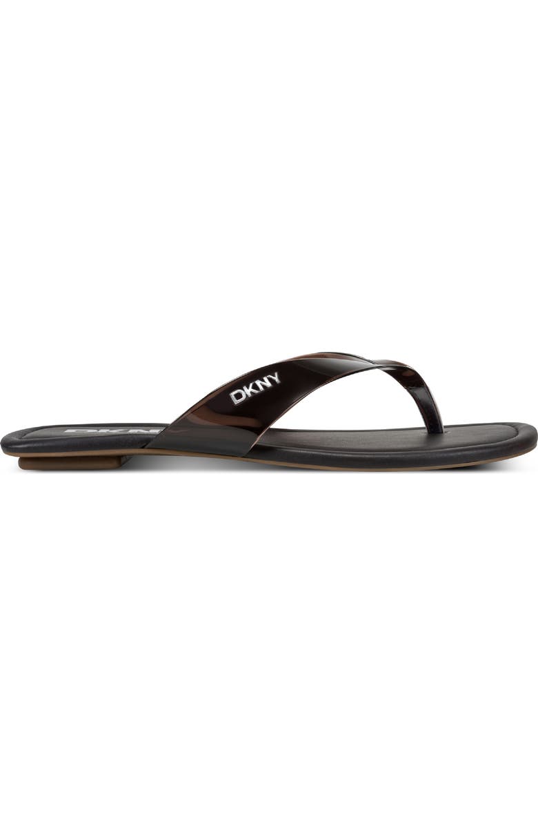 DKNY Hampton Flip Flop, Alternate, color, Brown
