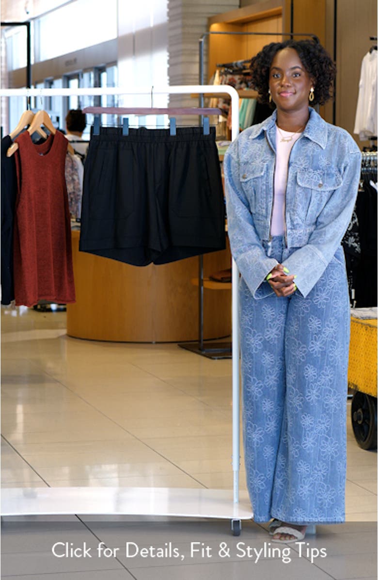 Skyrise Patch Pocket Shorts, sales video thumbnail