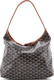 Pre-Owned Goyard Boheme Hobo Coated Canvas