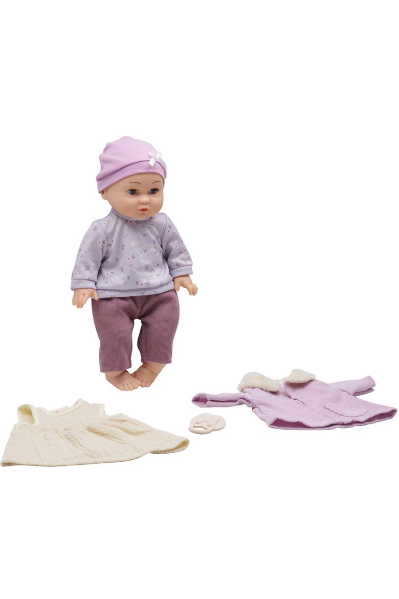 14" Baby Doll Changing Fun Set With Clothing Accessories, Alternate, color, Multicolored