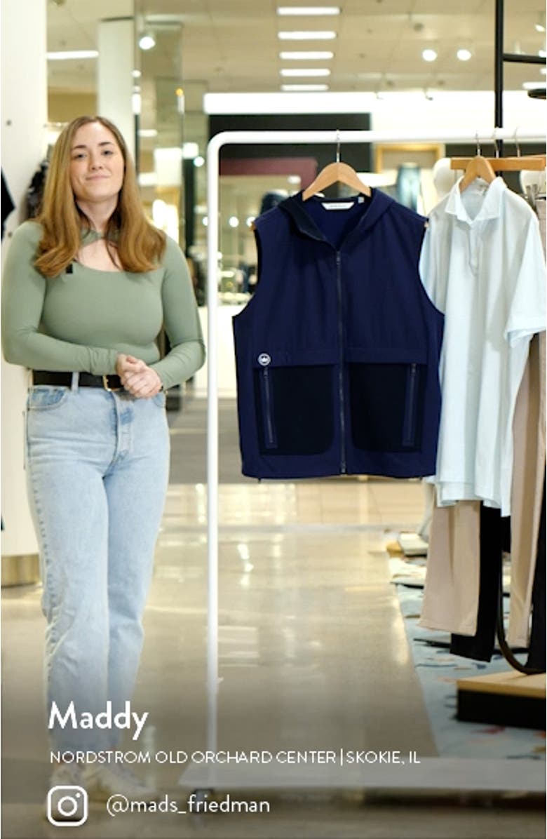 Via Hooded Zip-Up Vest, sales video thumbnail