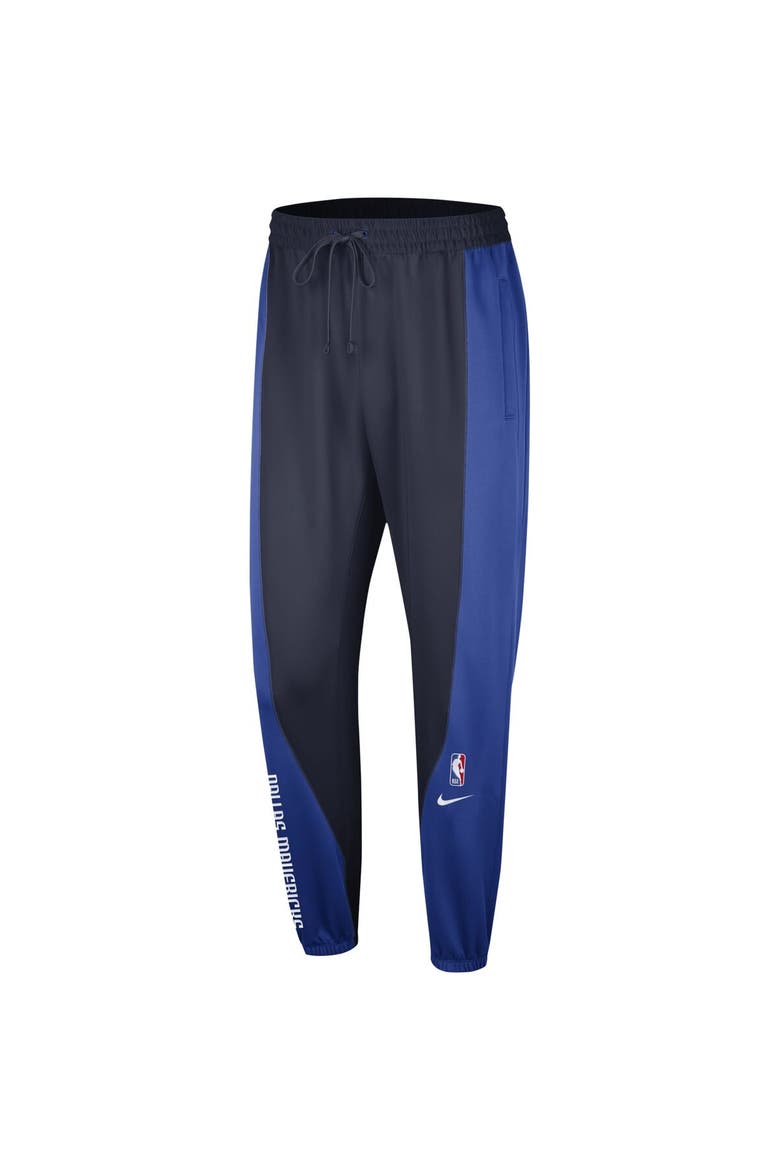 Men's Nike Blue/Navy Dallas Mavericks 2023/24 Authentic Showtime Pants, Alternate, color, Blue