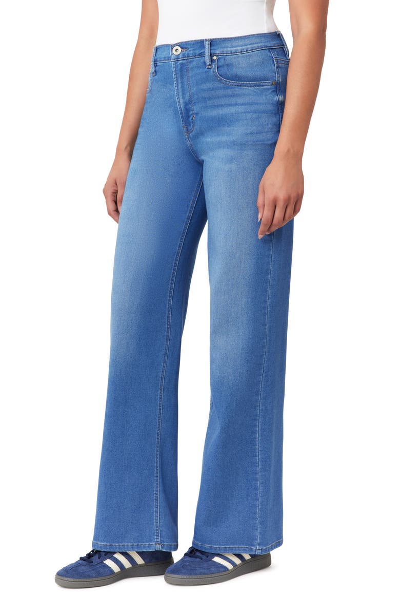 Kensie Relaxed Fit Wide Leg Jeans, Alternate, color, Paxton