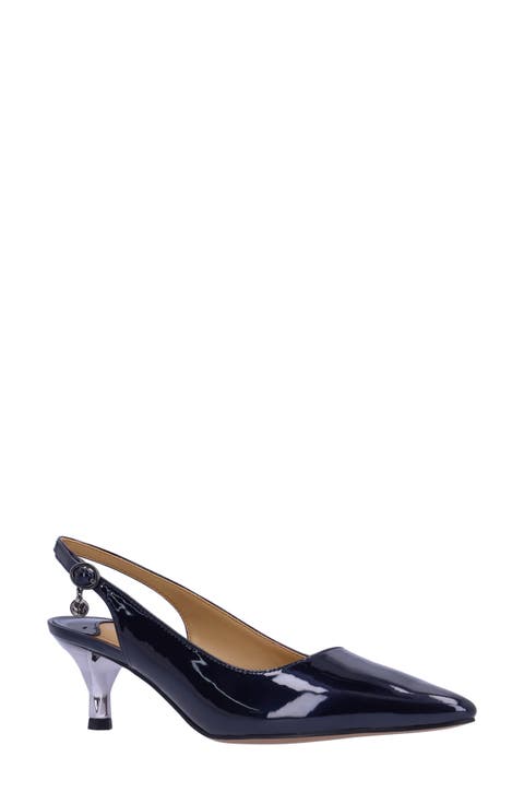 Ferryanne Slingback Pointed Toe Pump (Women)
