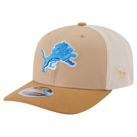 Men
s New Era Light Beige Detroit Lions  Two-Tone Trucker 9SEVENTY Adjustable Hat
