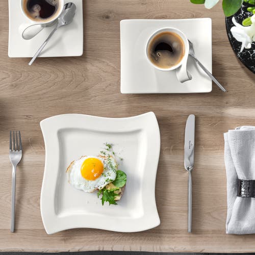 Villeroy & Boch Newwave 12 Piece Set In White