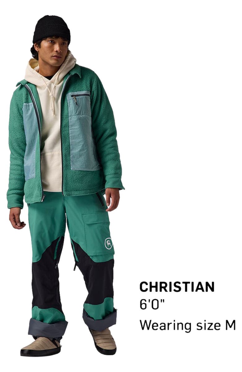 Backcountry Wander Pile-Fleece Shirt Jacket- Men's, Alternate, color, Gearhead Green