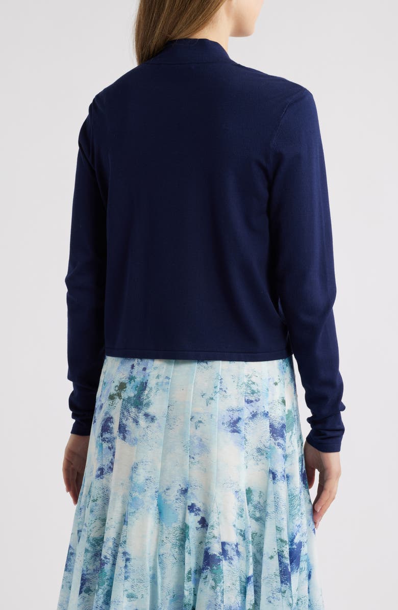 Kay Unger Logan Cardigan, Alternate, color, Dark Navy