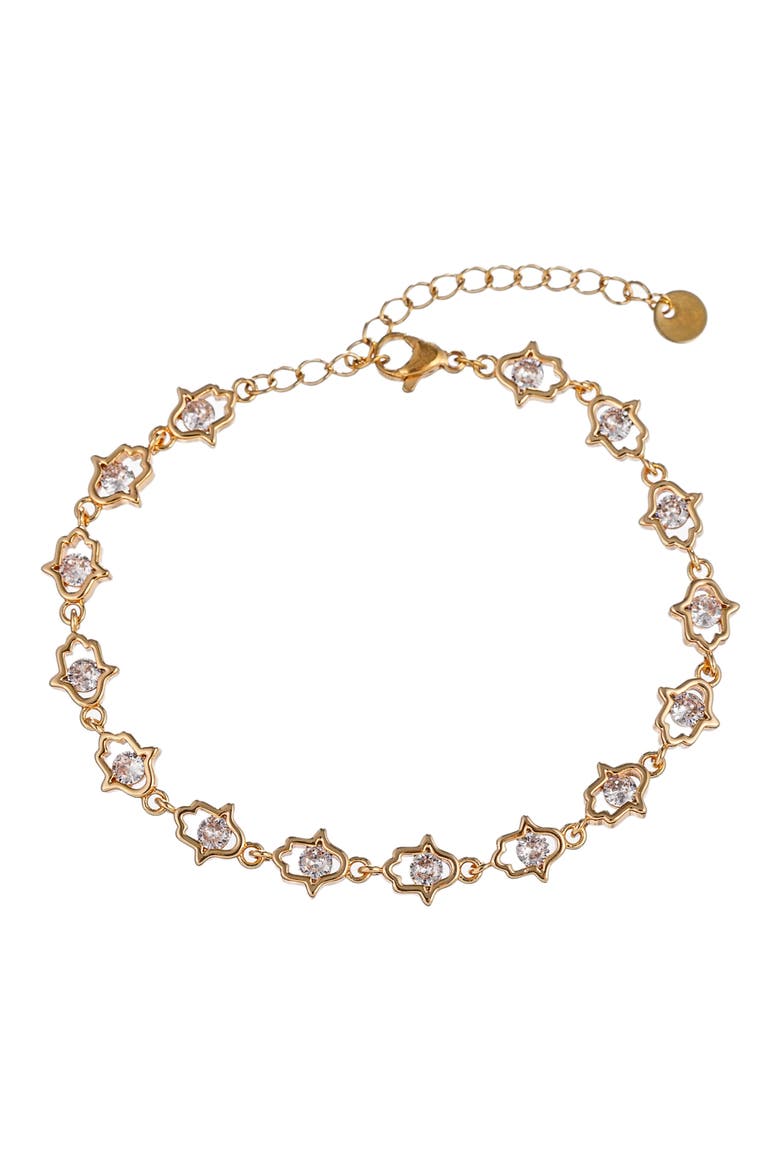 Emma 3-Piece CZ Bracelet Set, Alternate, color, GOLD