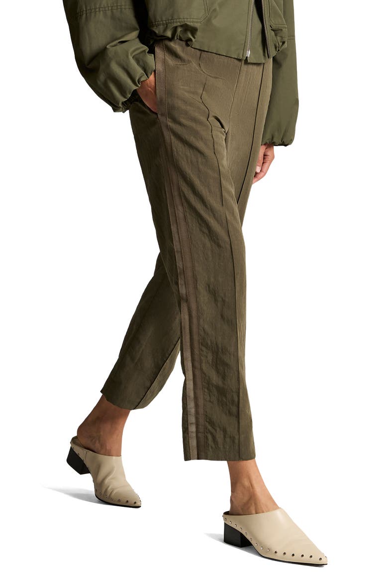 Grace Side Stripe Pull On Pants, Main, color, SEA VINE