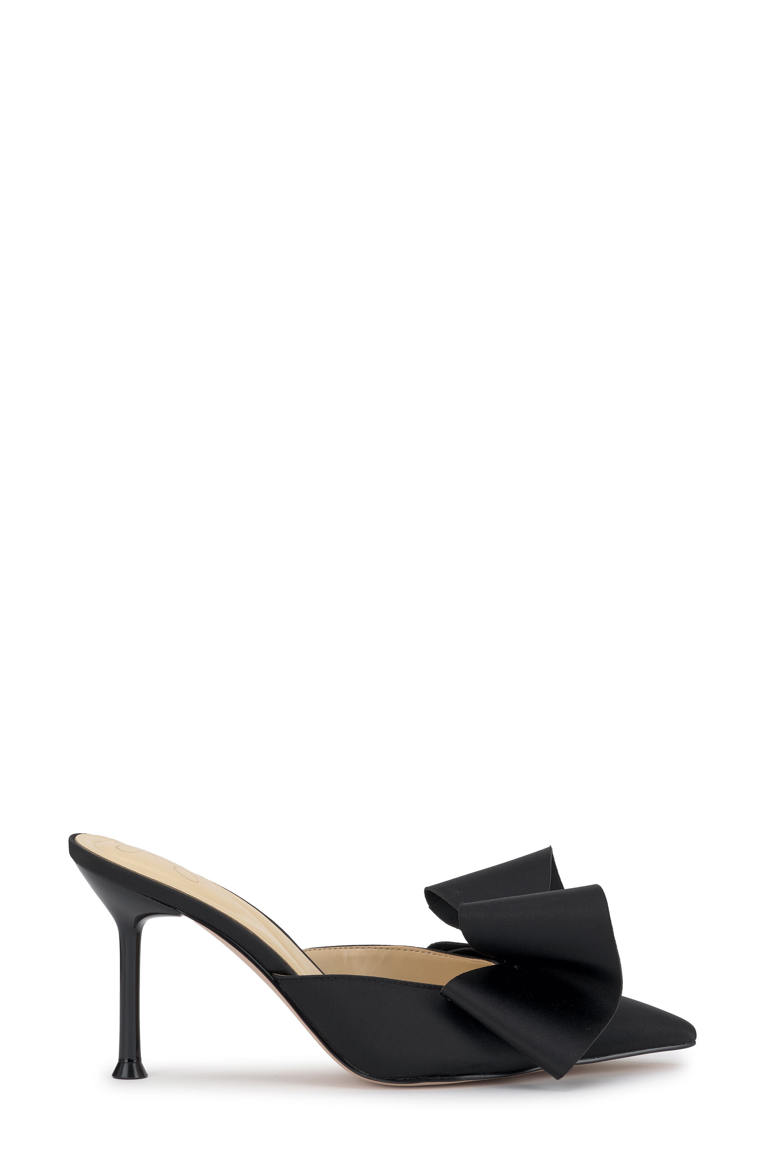 Jessica Simpson Valrin Pointed Toe Mule, Alternate, color, Black