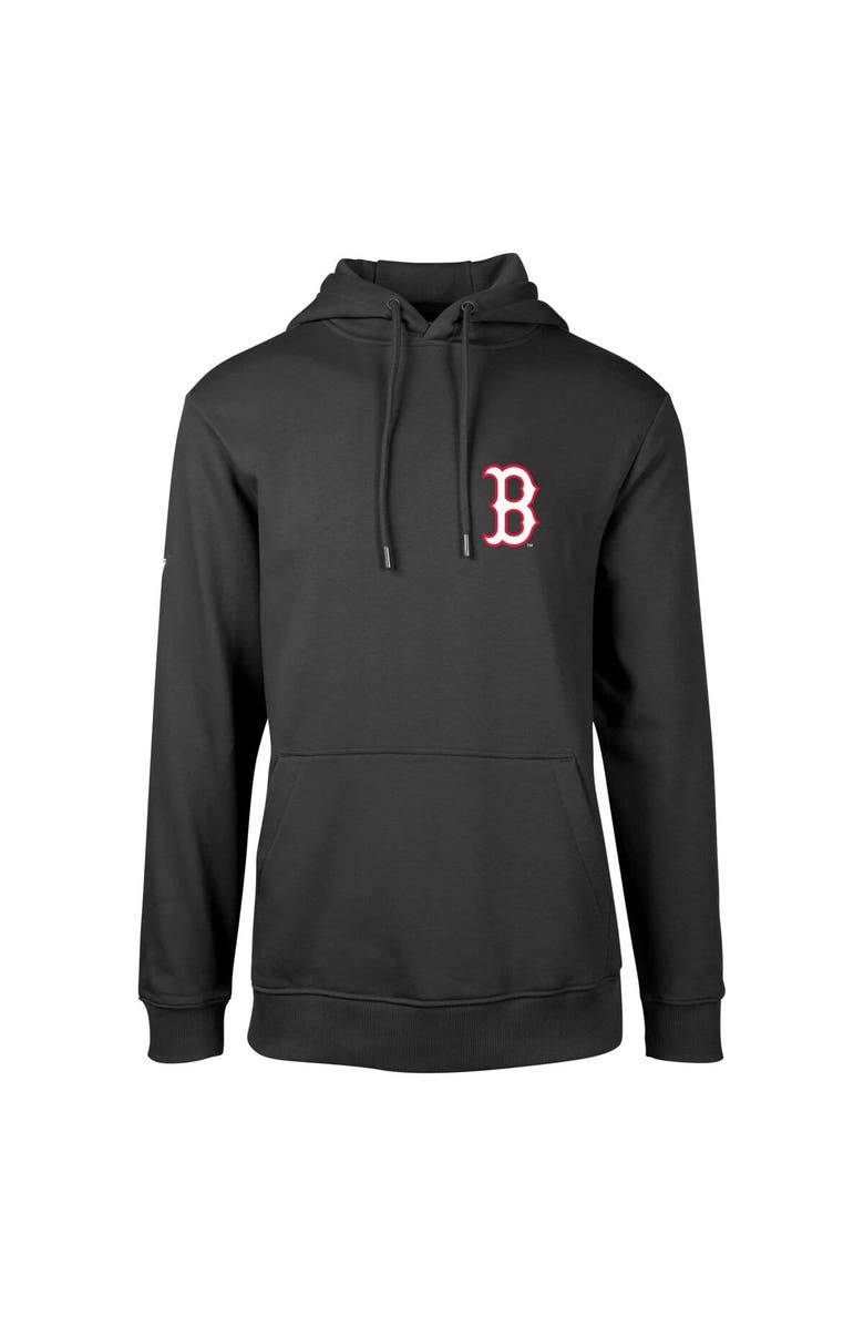 LEVELWEAR Men's Levelwear Black Boston Red Sox Podium Vintage Pullover Hoodie, Alternate, color, Black