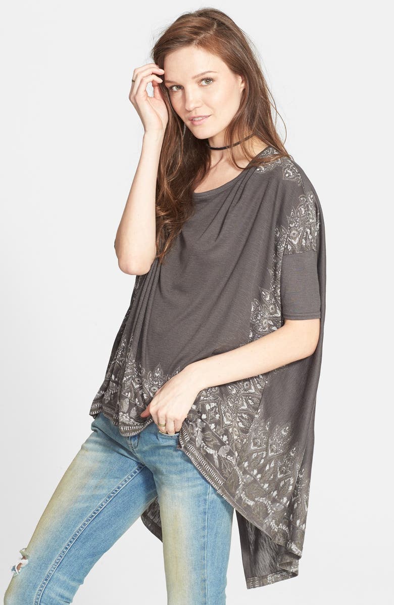 Free People 'Pick Me Up' Drapey Tee, Main, color, 