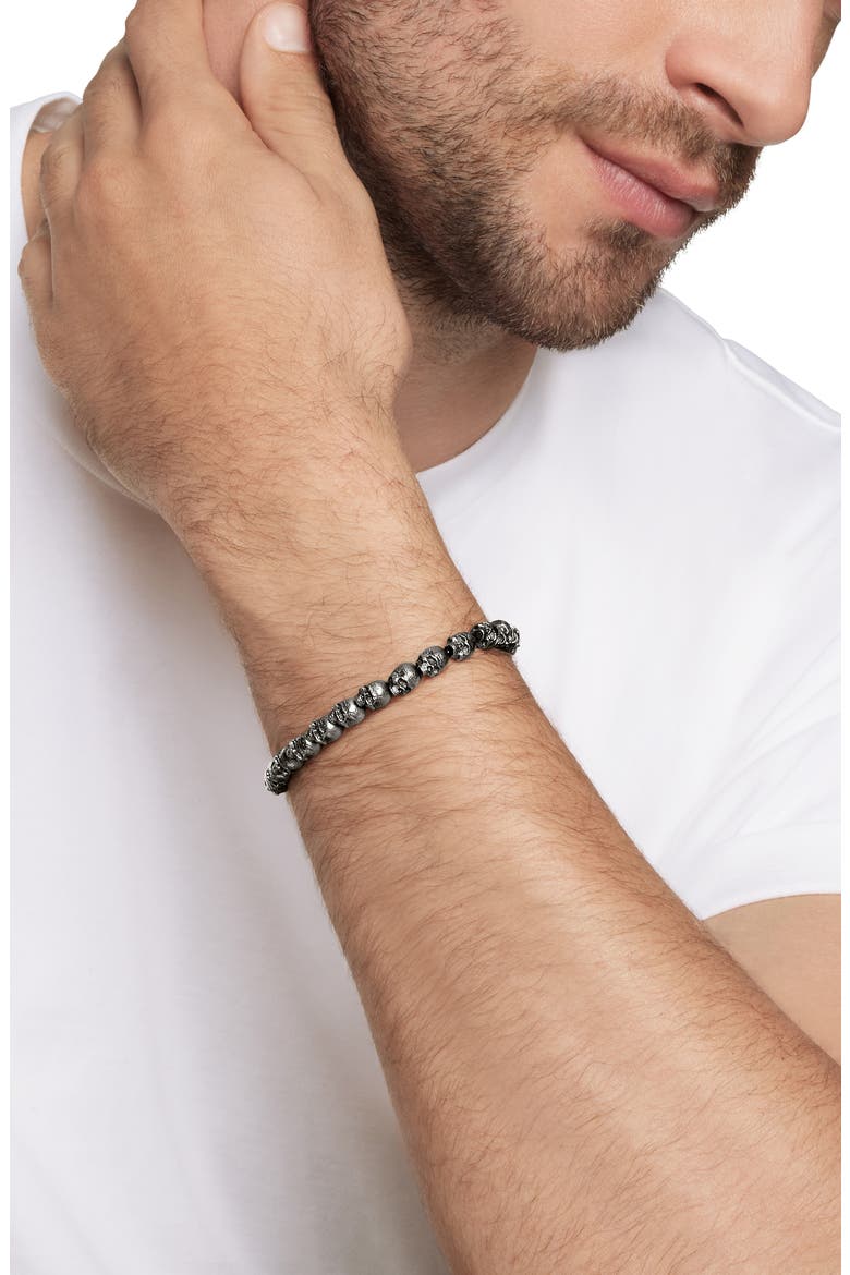 'Spiritual Beads' Bracelet in Silver, Alternate, color, SILVER