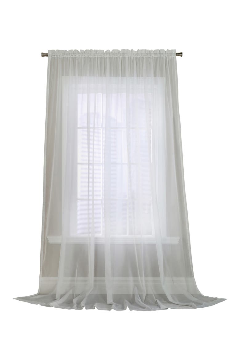 Single Indoor Curtain Panel, Main, color, WHITE