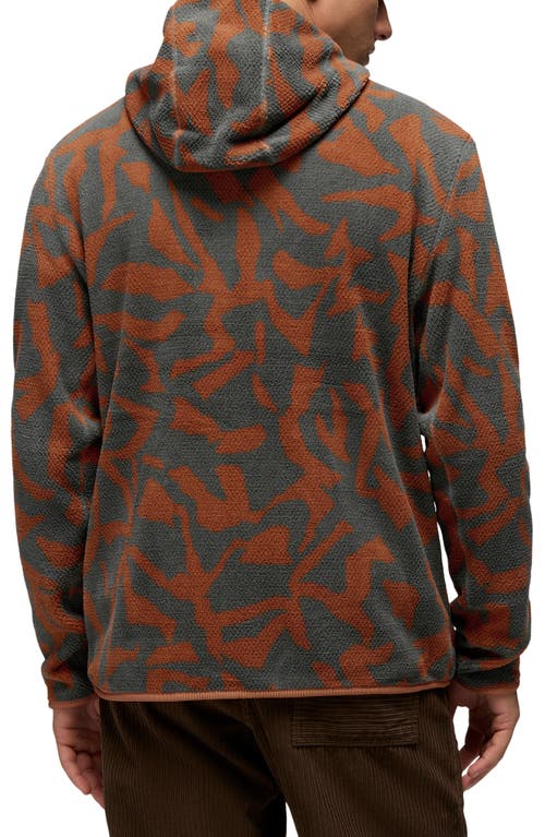 Prana Tuff Fluff Fleece Full Zip Hoodie In Multi