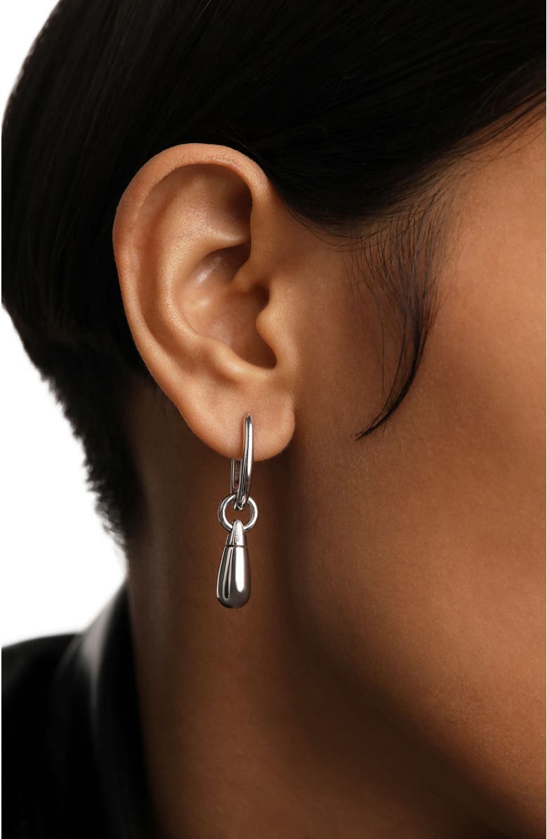 PDPAOLA Jupiter Single Hoop, Alternate, color, Silver