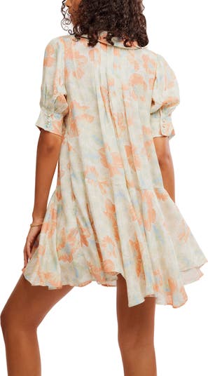 Moon Chaser Tiered Shift Minidress