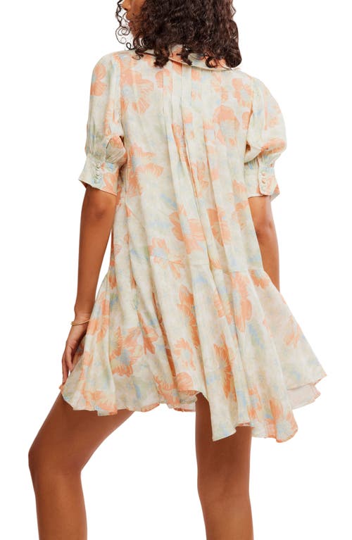 FREE PEOPLE FREE PEOPLE MOON CHASER TIERED SHIFT MINIDRESS 