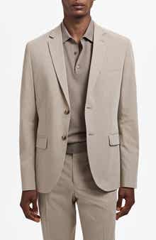MANGO Slim Fit Suit Jacket