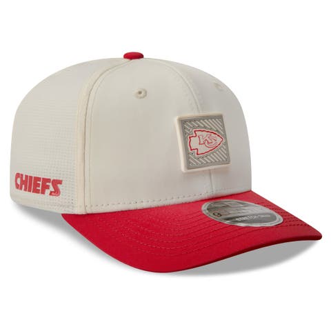 Men's New Era  Cream/Red Kansas City Chiefs 2026 NFL Training Camp 9SEVENTY Adjustable Hat