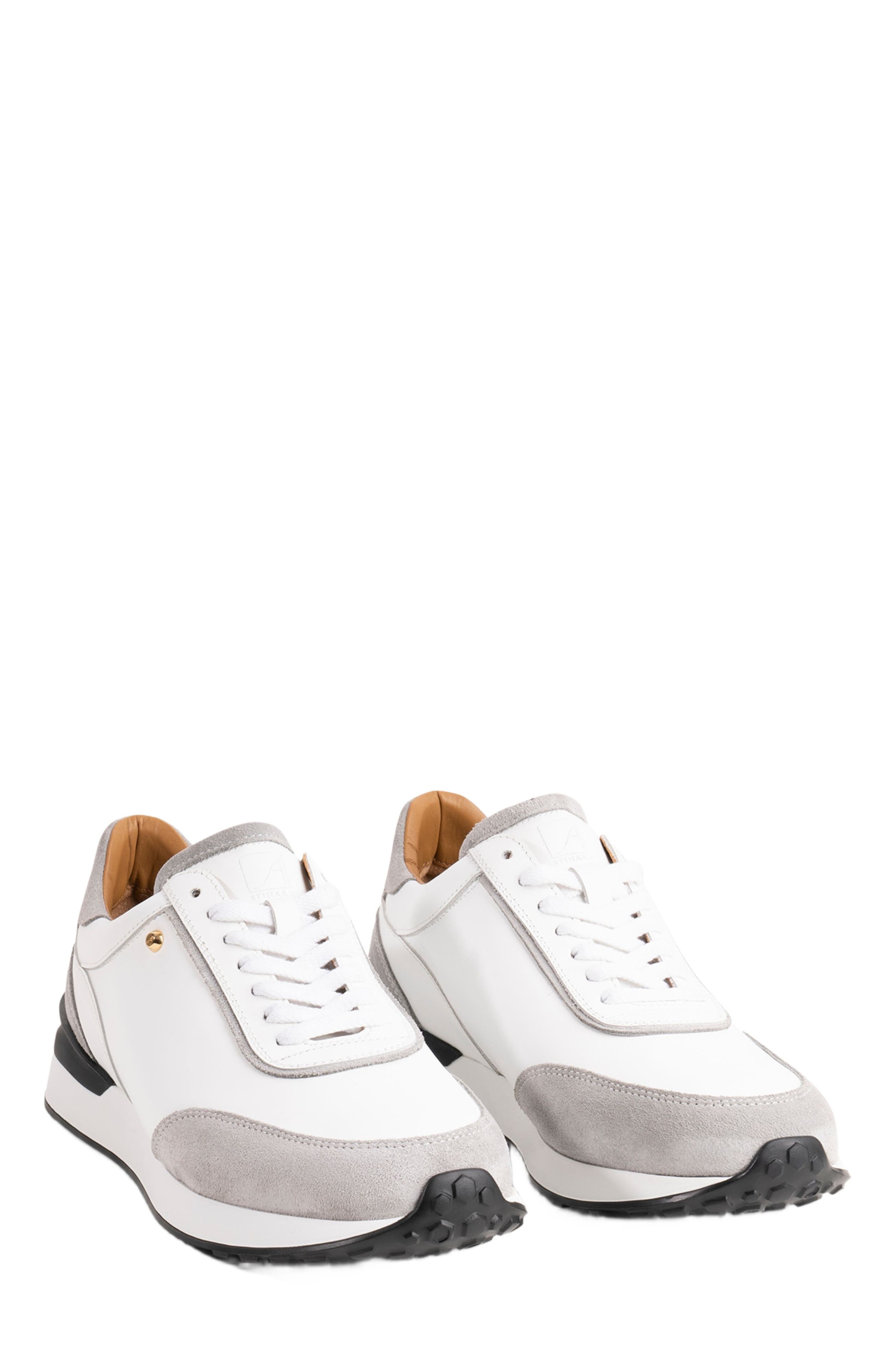 Stinaa.J Noah Orthopedic Sneakers, Alternate, color, White Leather