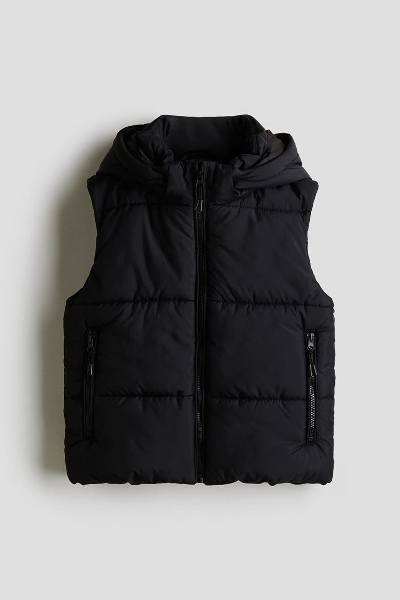 Puffer Vest, Main, color, Black
