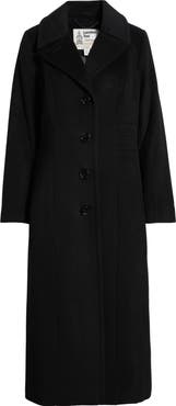 London Fog Wool Blend Longline Coat