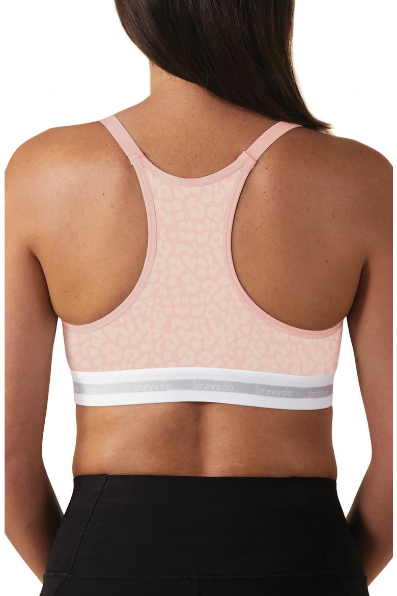 Original Nursing Bra, Alternate, color, PINK LEOPARD