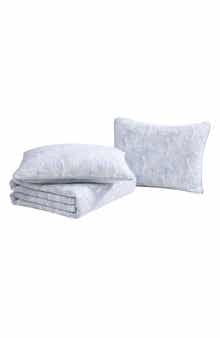Tommy Bahama Distressed Water Leaves Reversible Quilt & Sham Set