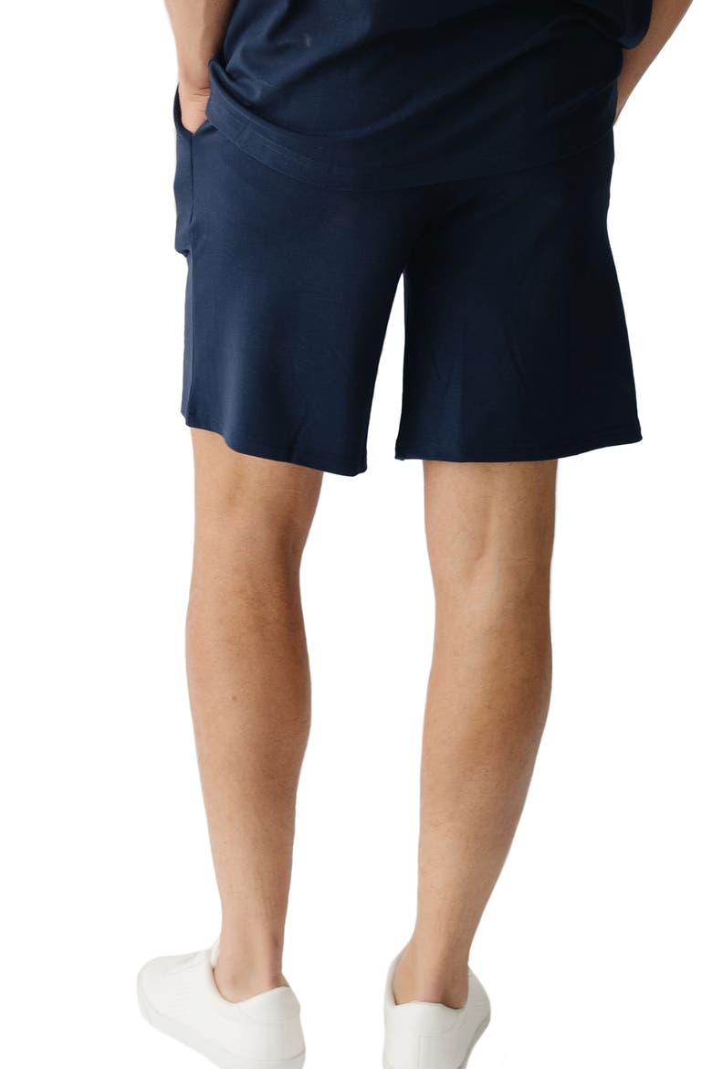 Ultrasoft Pajama Shorts, Alternate, color, NAVY