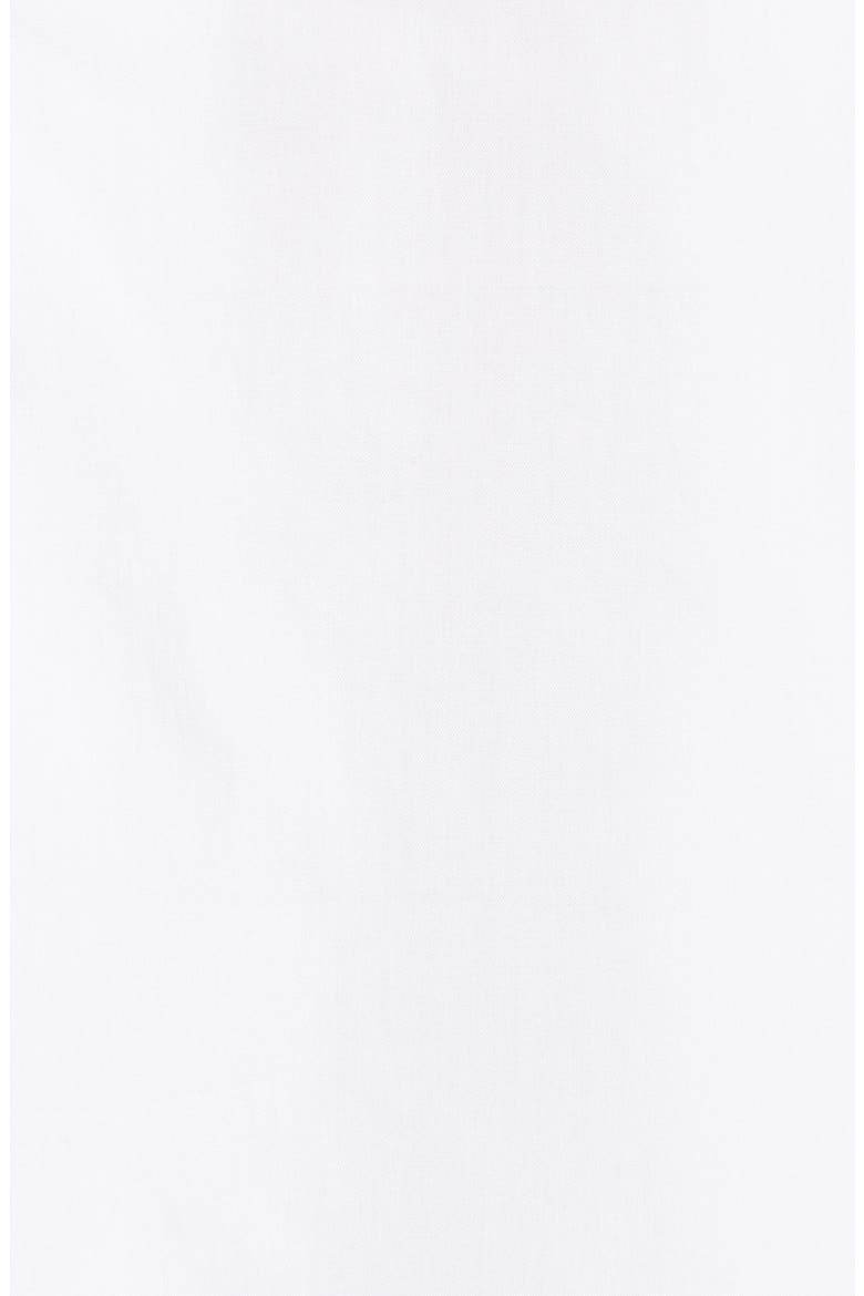 Poplin Peplum Top, Alternate, color, WHITE