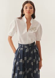 Exquise Rawon Short Sleeved Blouse