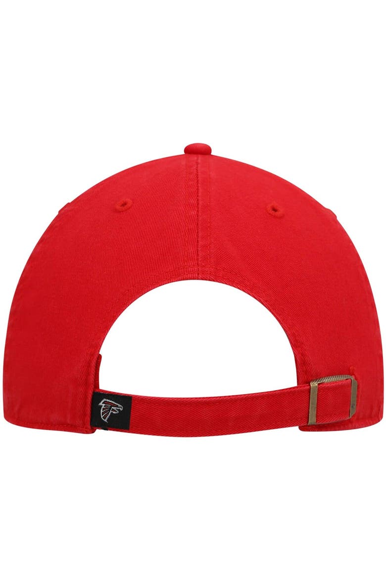 Men's '47 Red Atlanta Falcons Clean Up Alternate Adjustable Hat, Alternate, color, Red