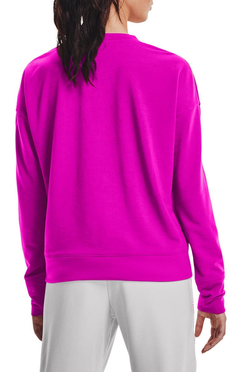 Under Armour Women's UA Rival Performance Long Sleeve T-Shirt, Alternate, color, Meteor Pink / Pink Quartz