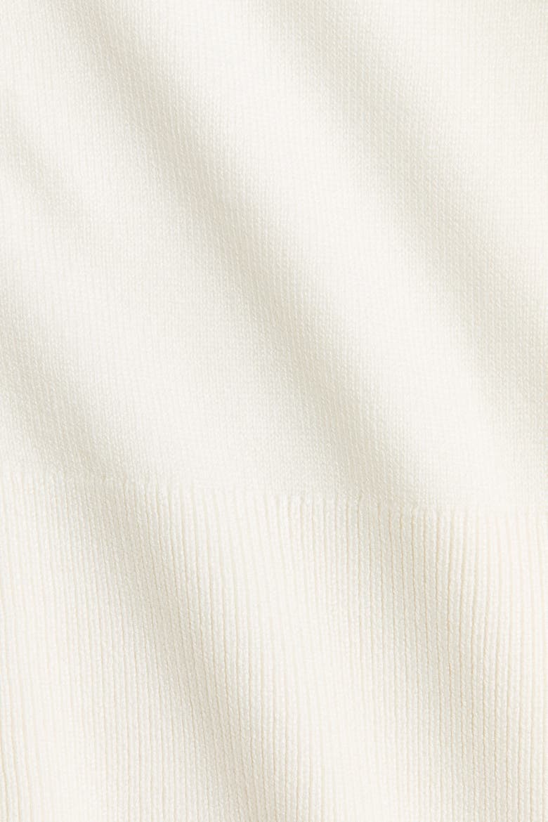 Fine-knit Cardigan, Alternate, color, White