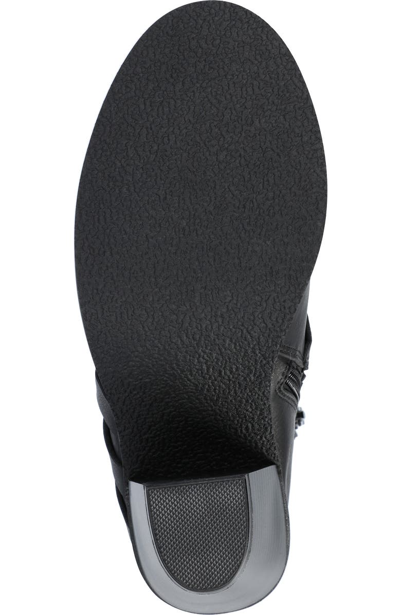 Journee Collection Strappy Ankle Bootie, Alternate, color, Black